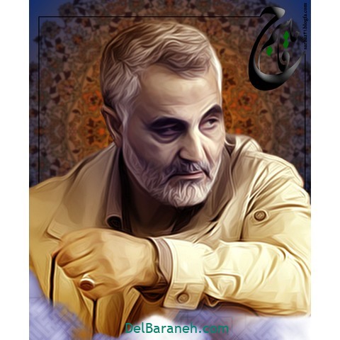 حاج قاسم سلیمانی , سردار سلیمانی , عکس سردار سلیمانی , عکس نوشته سردار سلیمانی , پروفایل سردار سلیمانی