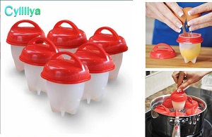 قالب تخم مرغ پز سیلیکونی silicone egg boil