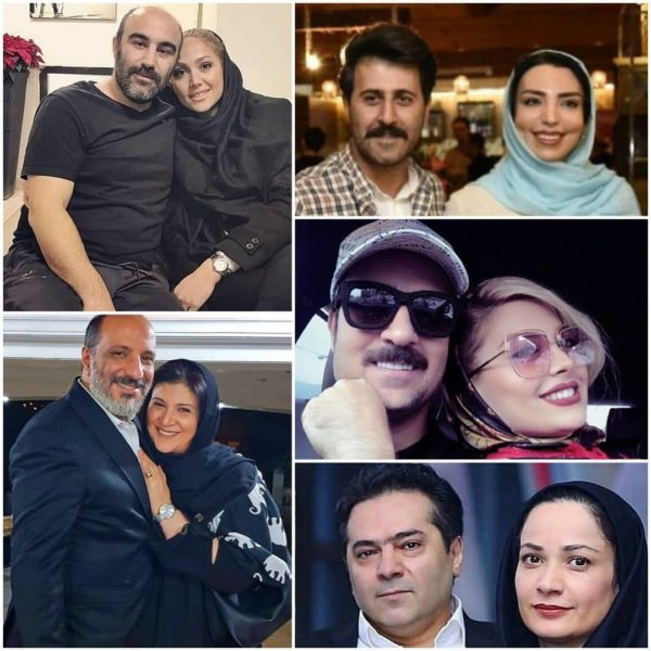 عکس لورفته بازیگران پایتخت بغل همسراشون 😍 کدوم زوج ؟ 😉