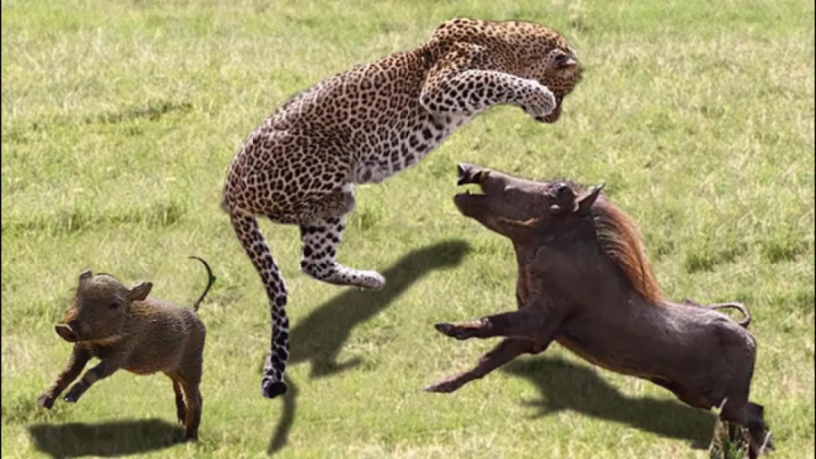 فیلم مستند جنگ و جدال طوفانی پلنگها و حیوانات حیات وحش افریقا